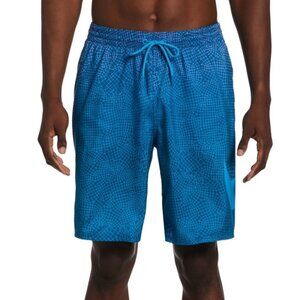 Nike Mens Breaker Grid Swoosh Volley 9" Swim Trunks Green Abyss New Small